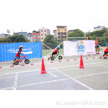 Bicicleta de equilibrio para bebé infantil de aleación de aluminio altamente equilibrada